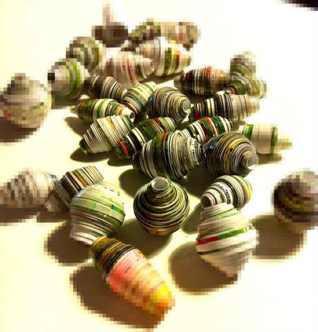 52WP2013#02 - DIY paper beads colorati!