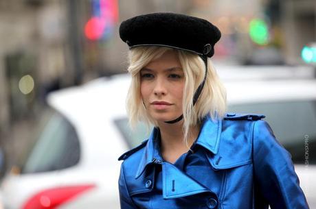 In the Street...Metallic Blue, Paris