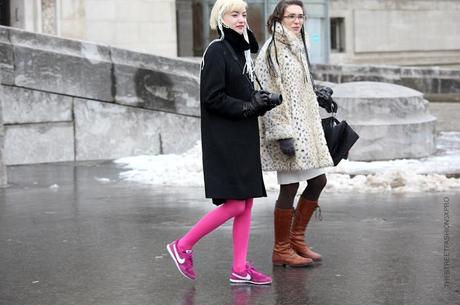 In the Street...Pink Does Not Stop #3...Paris & Milan