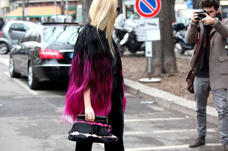 In the Street...Pink Does Not Stop #3...Paris & Milan