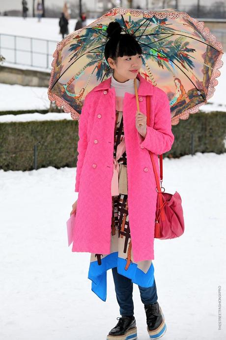 In the Street...Pink Does Not Stop #3...Paris & Milan