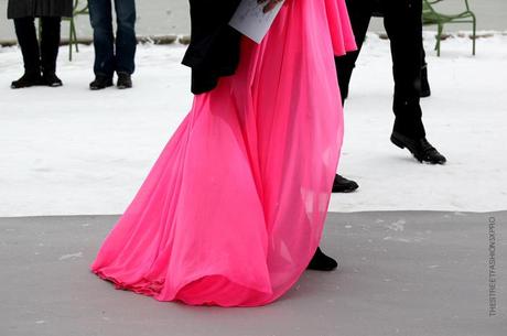 In the Street...Pink Does Not Stop #3...Paris & Milan