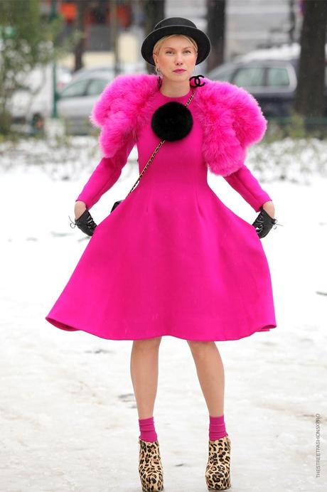 In the Street...Pink Does Not Stop #3...Paris & Milan