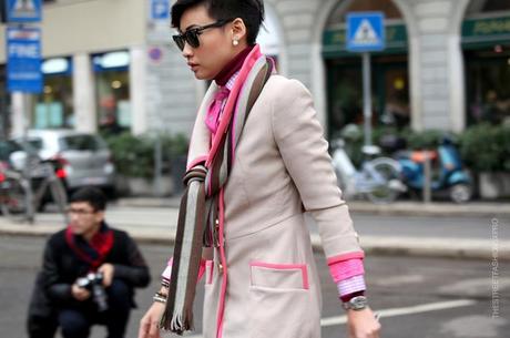 In the Street...Pink Does Not Stop #3...Paris & Milan