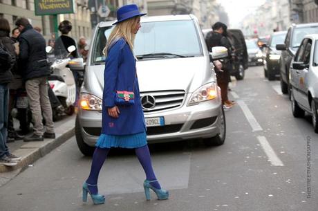 In the Street...Nel Blu dipinto di Blu #2 Milan Man Fashion Week