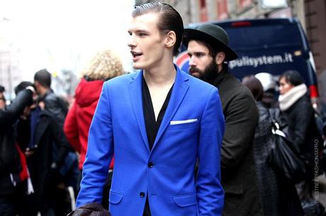 In the Street...Nel Blu dipinto di Blu #2 Milan Man Fashion Week