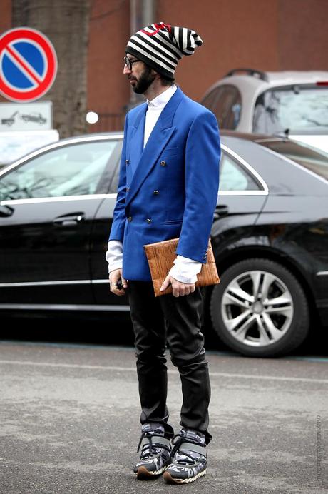 In the Street...Nel Blu dipinto di Blu #2 Milan Man Fashion Week