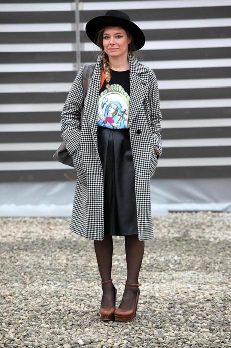 In the Street... Lucia...Pitti Immagine Uomo, Florence