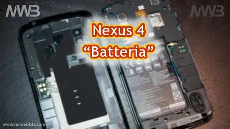 sostituire la batteria su lg nexus 4 senza romperlo