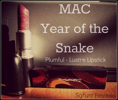 MAC, Year of the Snake - Plumful Lustre LipsticK