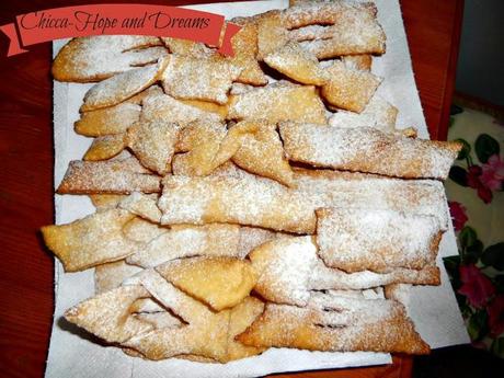 Bugie/Chiacchiere --dolci di Carnevale Bio