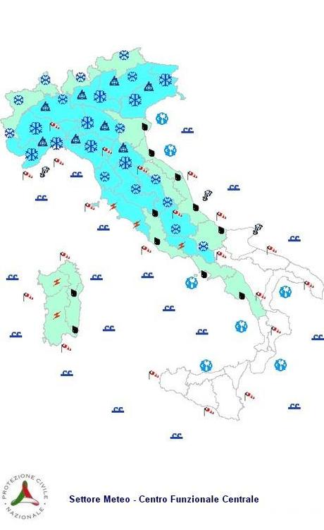 Il grande freddo: maltempo e neve in arrivo in Italia