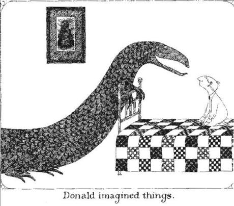 PATTERNS NELLE INQUIETANTI ILLUSTRAZIONI DI EDWARD GOREY