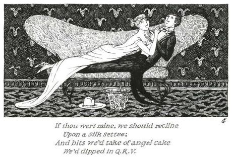 PATTERNS NELLE INQUIETANTI ILLUSTRAZIONI DI EDWARD GOREY