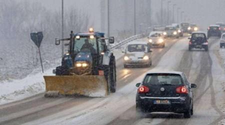 milano strade 770x4281 Maltempo, è arrivato Big Snow: neve e vento forte