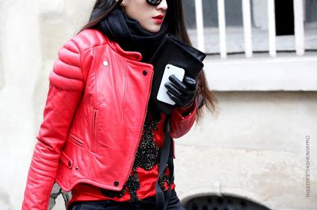 In the Street...The Red never stops #4...Milan & Paris