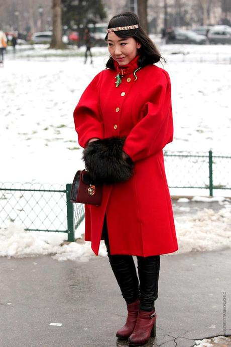 In the Street...The Red never stops #4...Milan & Paris