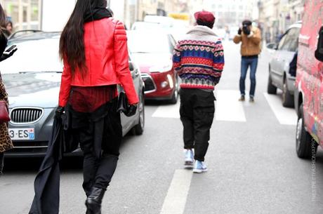 In the Street...The Red never stops #4...Milan & Paris