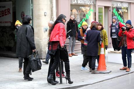 In the Street...The Red never stops #4...Milan & Paris