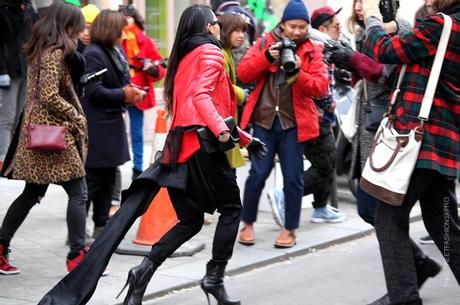 In the Street...The Red never stops #4...Milan & Paris