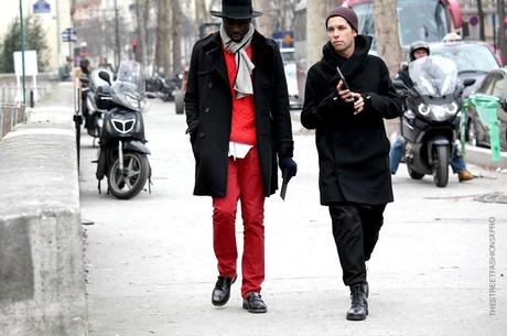 In the Street...The Red never stops #4...Milan & Paris