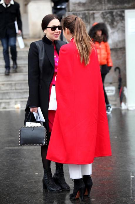 In the Street...The Red never stops #4...Milan & Paris