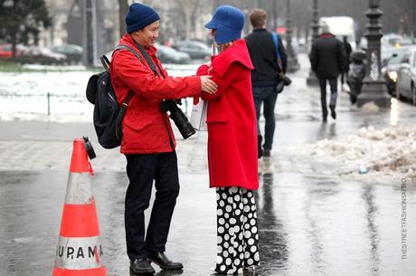 In the Street...The Red never stops #4...Milan & Paris