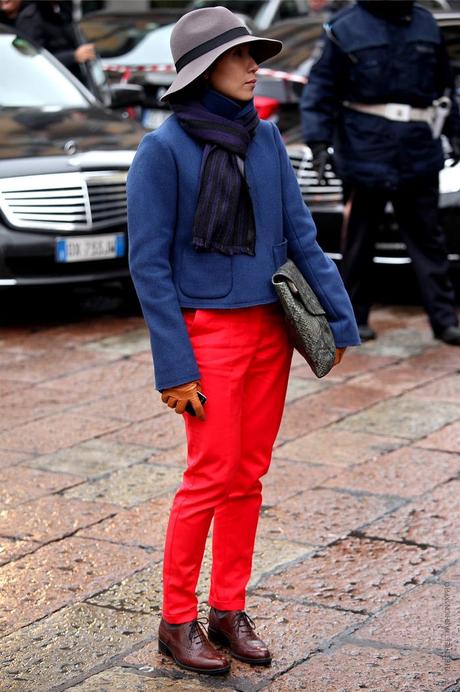 In the Street...The Red never stops #4...Milan & Paris