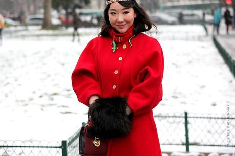 In the Street...The Red never stops #4...Milan & Paris