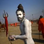 India al via Kumbh Mela, il mega pellegrinaggio induista07