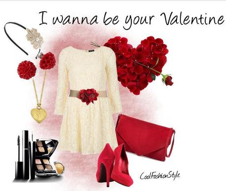 Set on Polyvore #18 - I wanna be your Valentine
