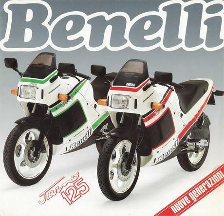 Vintage Brochures: Benelli Jarno 125 1988