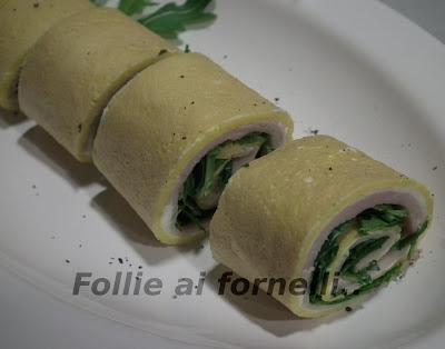 Rotolini di crespelle Dukan (e non solo)