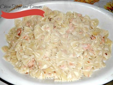 Pasta Granoro Bio: Farfalle panna e salmone