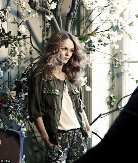 VANESSA PARADIS FOR H