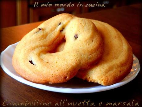 CIAMBELLINE ALL'UVETTA E MARSALA