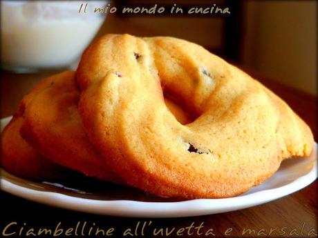 CIAMBELLINE ALL'UVETTA E MARSALA