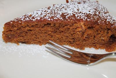 torta con zucca, castagne e.......nutella!