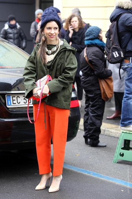 In the Street...Orange Juice #2, Milan & Paris