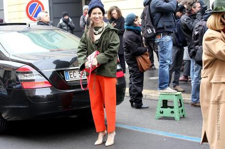 In the Street...Orange Juice #2, Milan & Paris