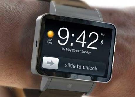 Possibile render di un futuro iWatch