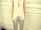 Deep V-neck