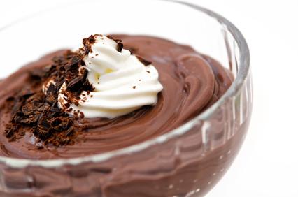 Mousse al cioccolato fondente e rhum