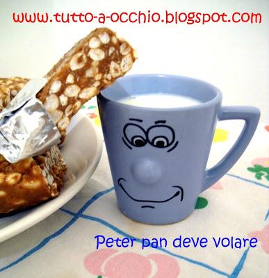 Peter Pan deve volare - Dolcetti di riso soffiato, cocco e Mars