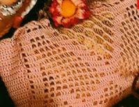 Schemi per il filet: Bomboniere a forma di borsetta