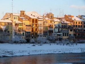 Lunedì allerta neve  in città e provincia