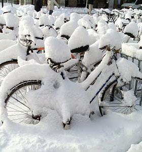 La neve dietro l’obiettivo