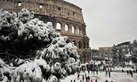 La neve dietro l’obiettivo