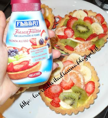 Crostatine alla crema e marmellata con frutta fresca!