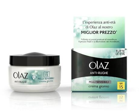 Olaz crema Anti Rughe per Pelli Sensibili giorno